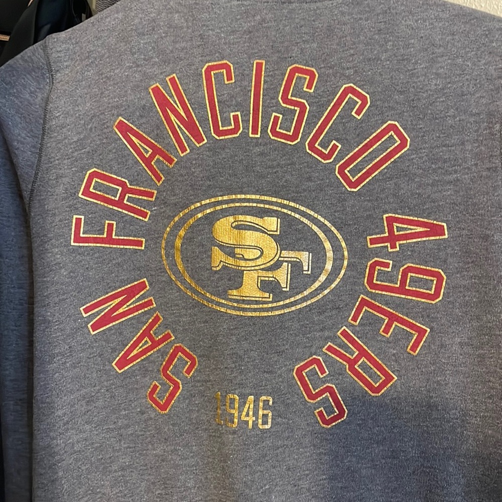 Victorias Secret Pink 49ers half zip 2012 Edition